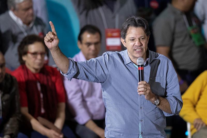 Haddad afaga Ciro e diz que Lula estará no 2º turno