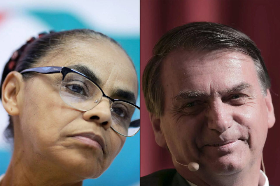 Marina, Bolsonaro e Ciro empatam no Nordeste