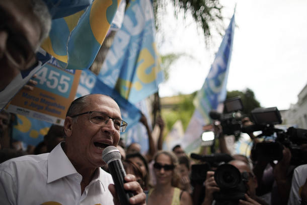 Alckmin faz apelo por voto útil no primeiro turno