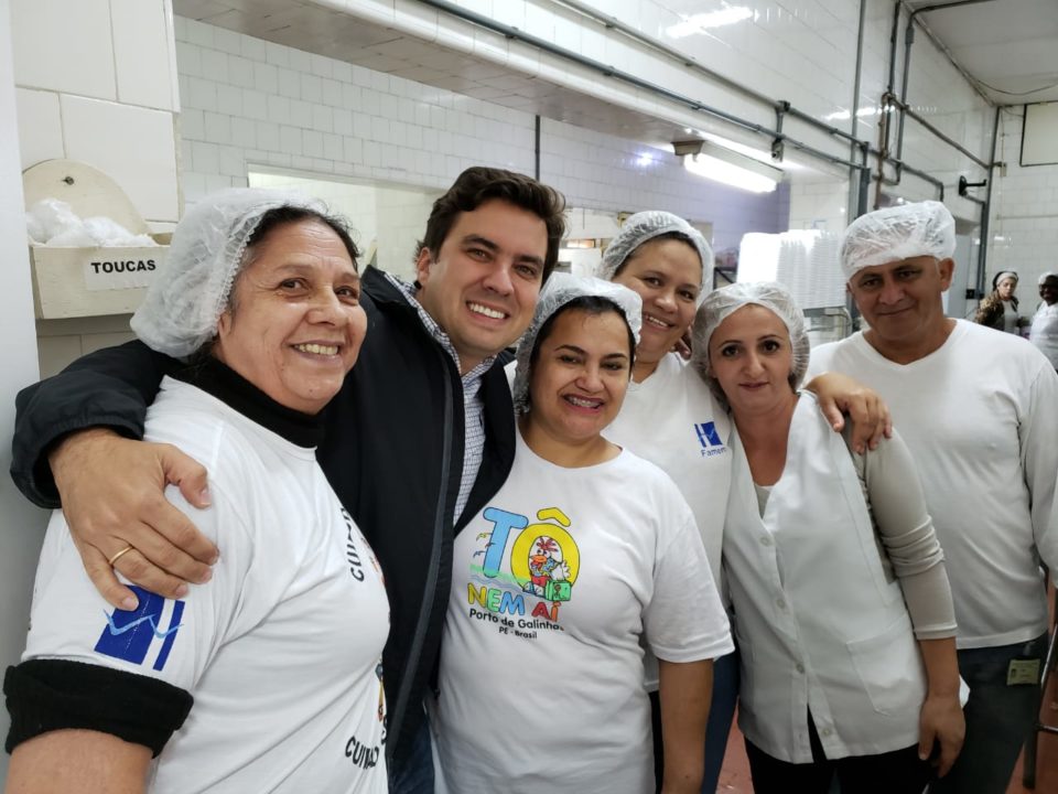 Vinicius Camarinha visita instalações do Hospital das Clínicas