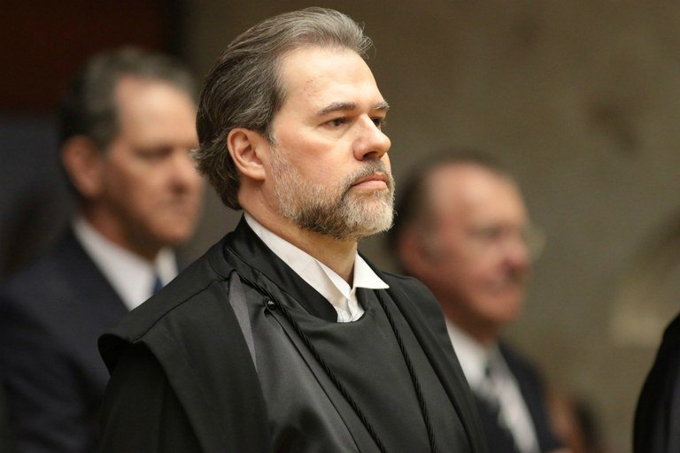‘Ele foi eleito pela urna eletrônica’, diz Toffoli sobre Bolsonaro