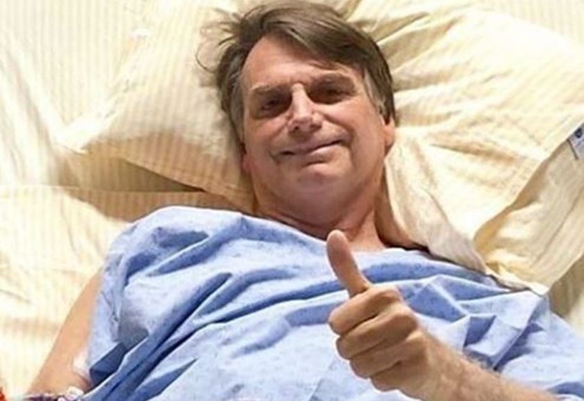 Quadro de Bolsonaro evoluiu bem após cirurgia