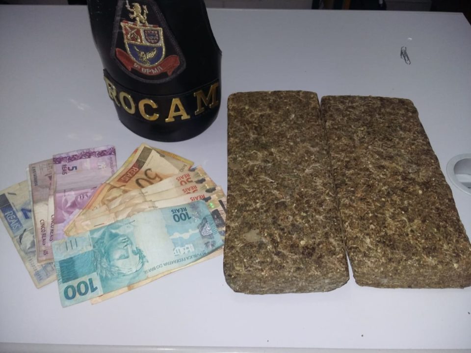 Polícia prende integrante do PCC com tijolos de maconha na zona Sul 