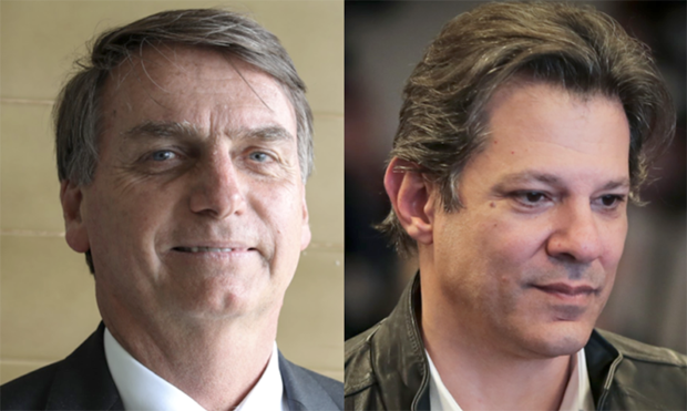 Adversários sobem o tom contra polarização Bolsonaro/Haddad