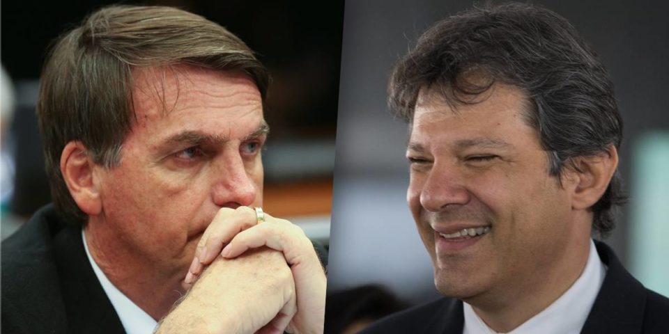 Nova pesquisa Ibope: Bolsonaro mantém liderança e Haddad cresce