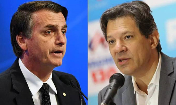 Bolsonaro mira no Nordeste e Haddad o associa a Hitler