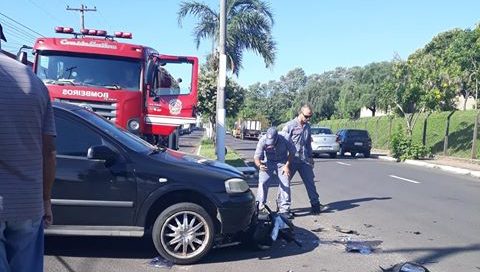 Acidente na zona Norte deixa mulher em estado grave