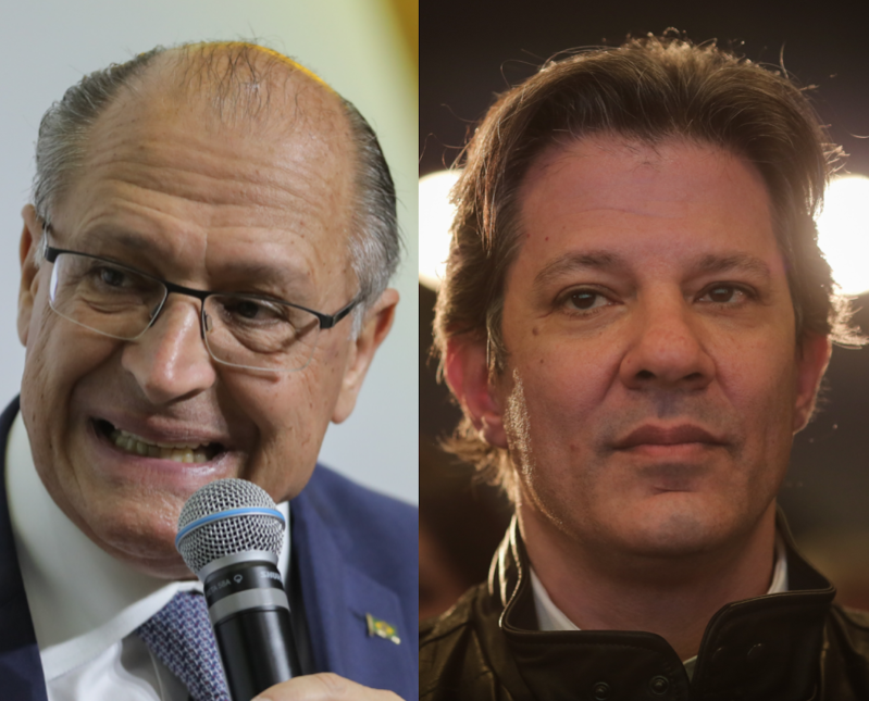 Haddad e Alckmin têm piores desempenhos do PT e PSDB