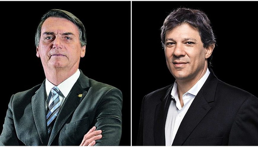 Datafolha: Bolsonaro cai e Haddad sobe nas pesquisas
