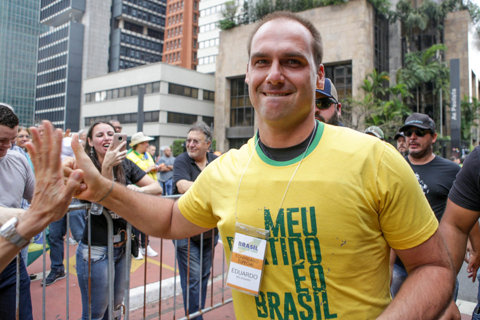 Eduardo Bolsonaro é o deputado federal mais votado em Marília