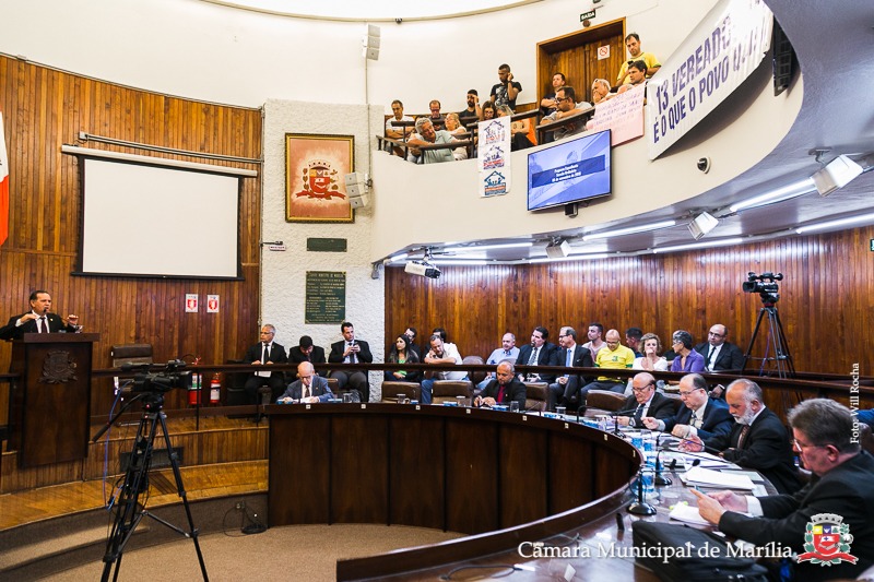 Câmara tem cinco processos na sessão ordinária da próxima segunda