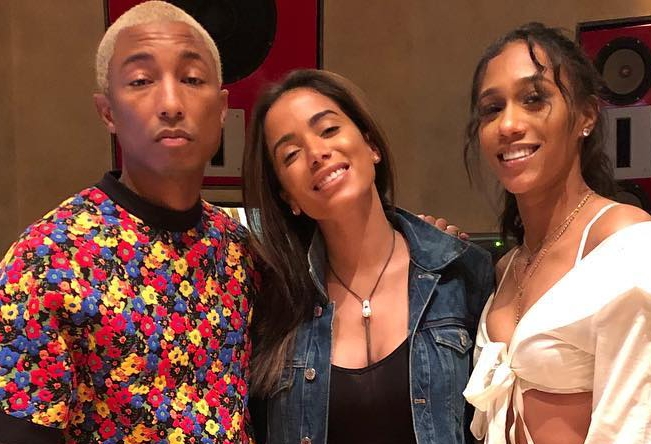 Pharrell Williams ‘presenteia’ Anitta com música para novo álbum da cantora