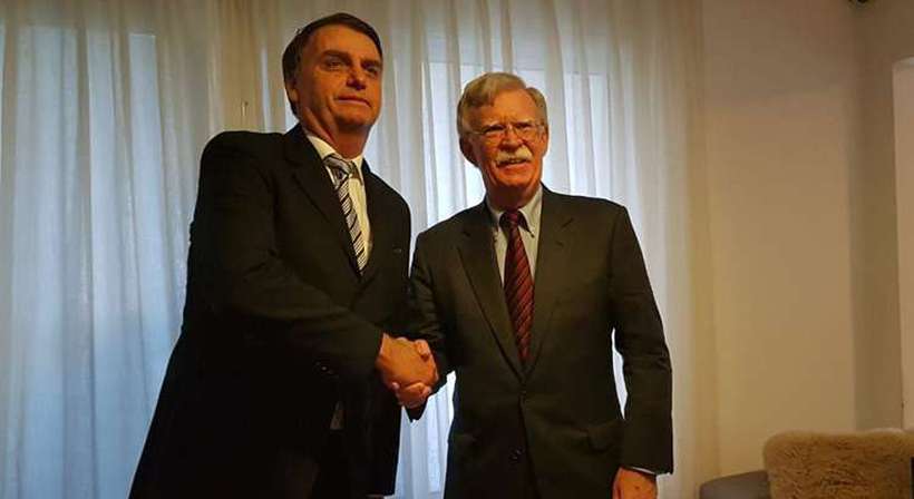 Encontro com Bolton aproximou Brasil e EUA, diz Bolsonaro