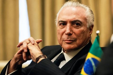 Temer deseja sorte e sucesso para Bolsonaro