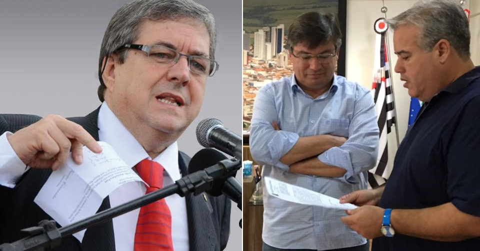 MP denuncia prefeito e secretário por compra sem licitação