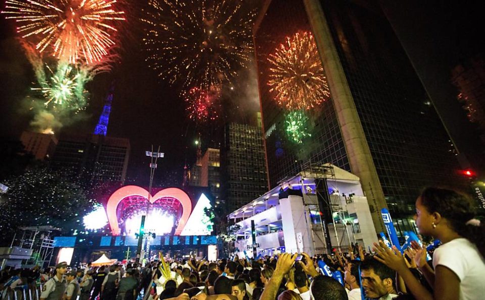 Réveillon da Avenida Paulista terá fogos sem barulho pela primeira vez