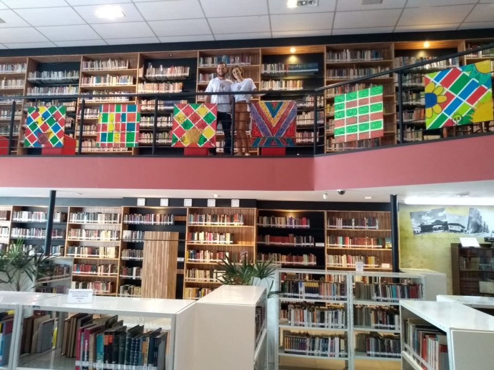 Prefeitura realiza Exposição de Arte do Centro Pop na Biblioteca Municipal