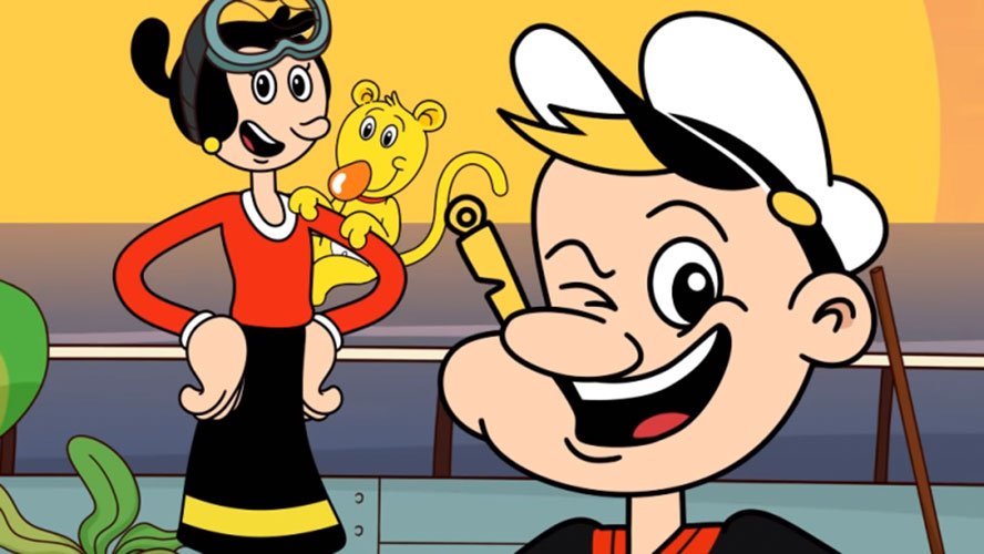 Novo Popeye, que come espinafre orgânico e usa apito, divide opiniões