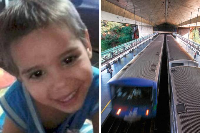 Criança de 3 anos se perde da família e morre em estação do metrô