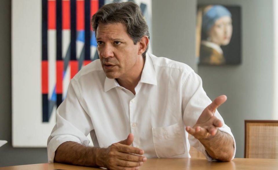 Haddad questiona patrimônio imobiliário da família de Bolsonaro