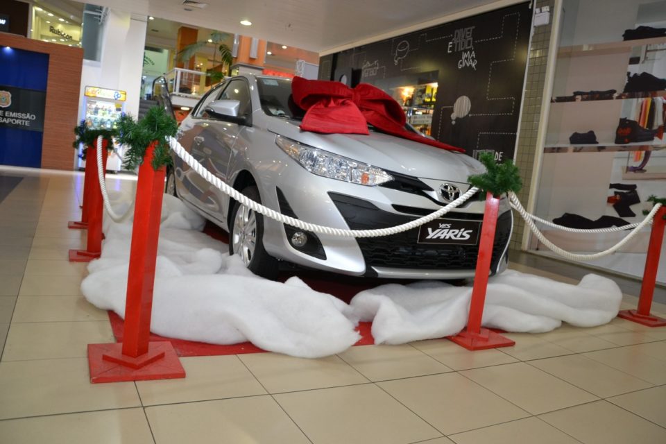 Esmeralda Shopping sorteia Toyota Yaris do ‘Natal Premiado’