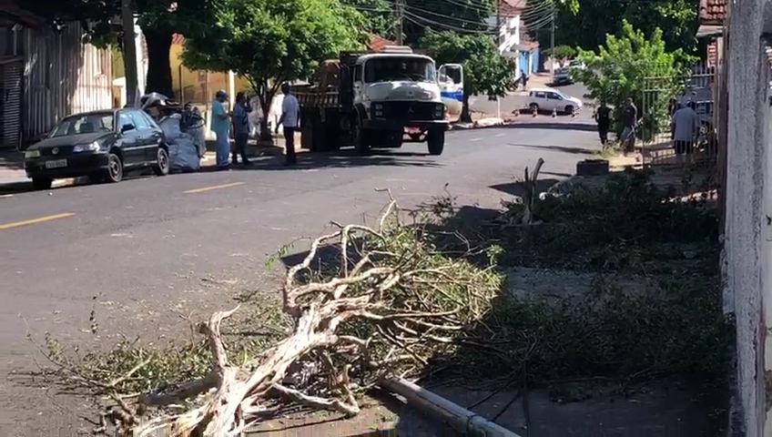 Caminhão desgovernado deixa rastro de destruição em Marília