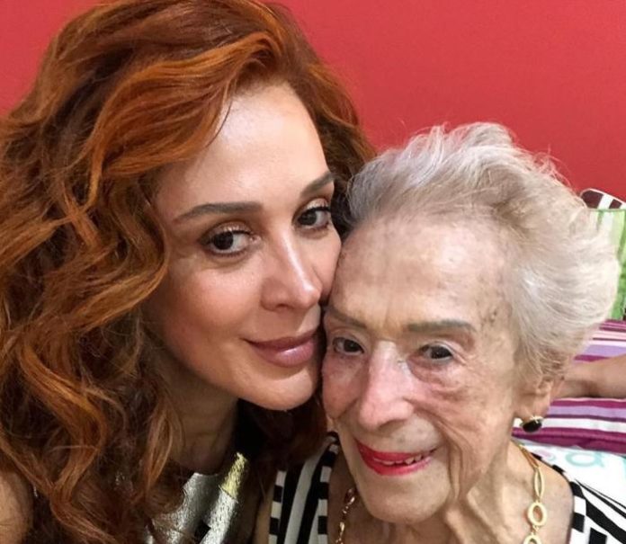 Morre, aos 95 anos, mãe da atriz Claudia Raia