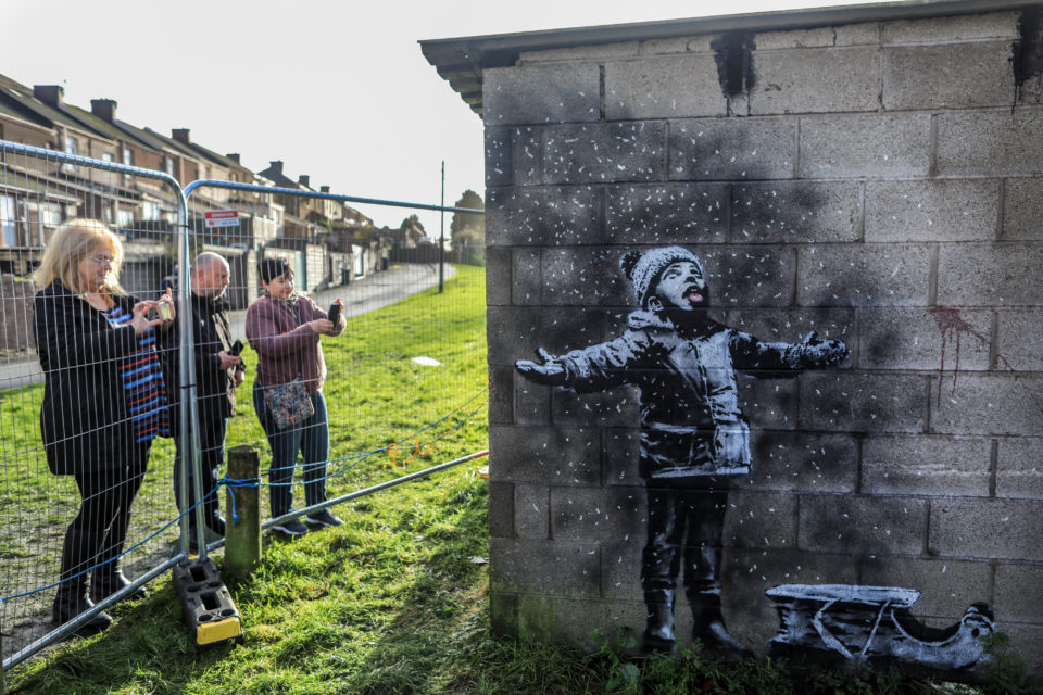 ONG brasileira lança campanha para grafiteiro mais famoso do mundo