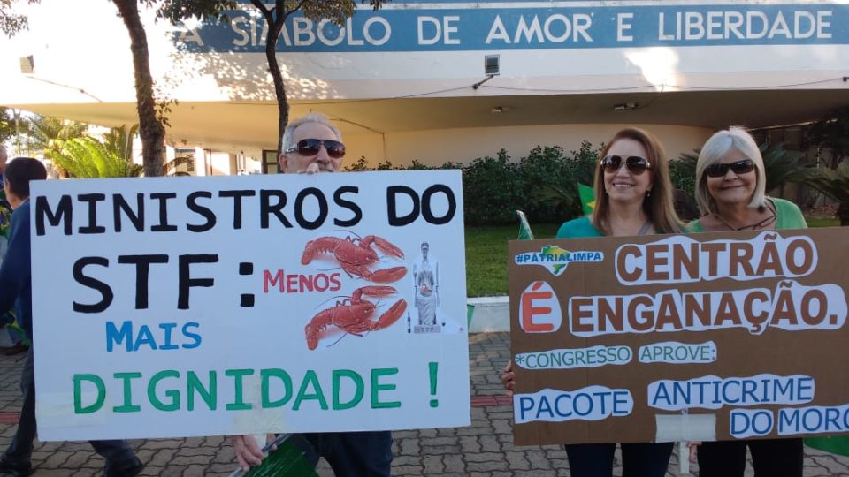 Marília tem ato em apoio ao governo de Jair Bolsonaro