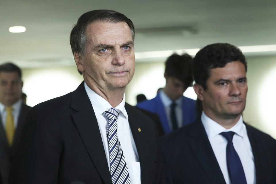 ‘Na 1ª vaga que tiver’, Bolsonaro espera poder indicar Moro ao STF