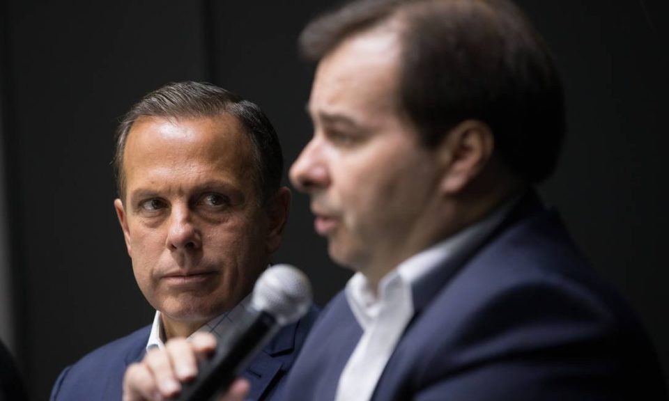 Maia diz que Doria pode ser um ótimo candidato a presidente