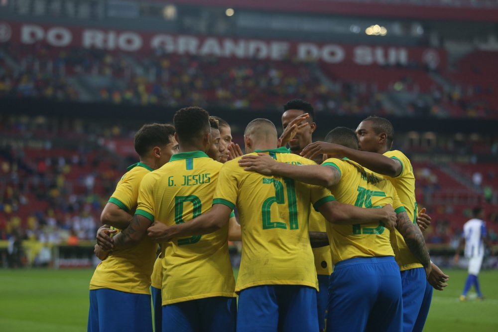 Brasil faz 7 a 0 em Honduras antes da Copa América • Marília Notícia