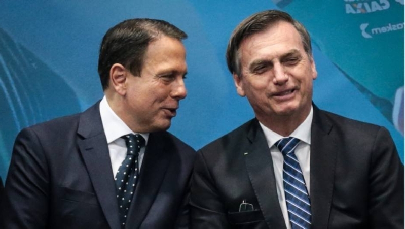 Bolsonaro provoca Doria e fala em 2022