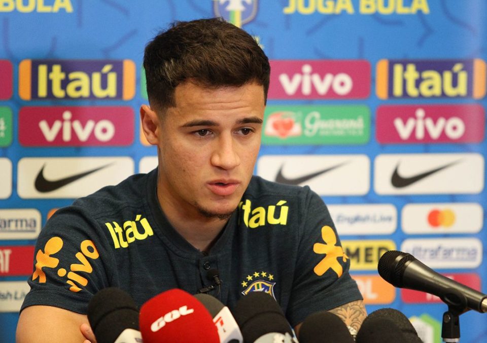 Coutinho defende volta de Fernandinho à seleção