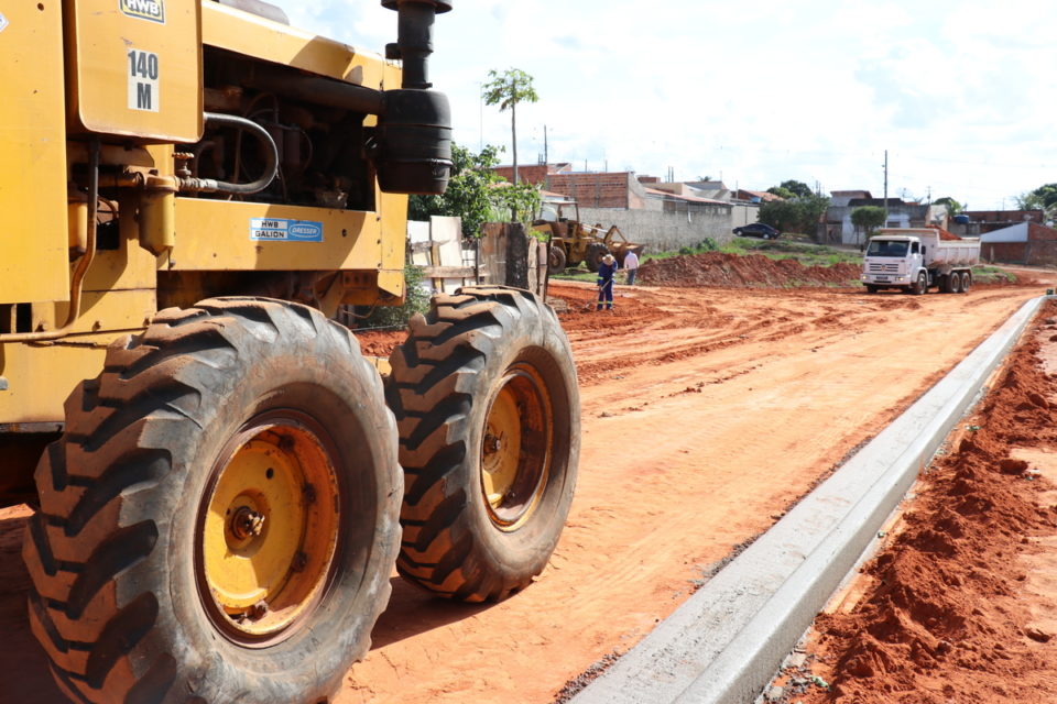 Obras que interligam bairros na zona norte estão em ritmo acelerado