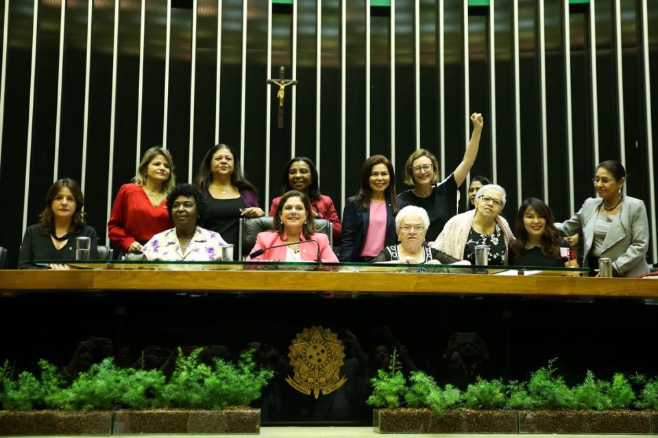 Líderes na Câmara agem para reduzir cotas femininas