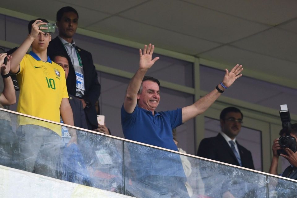 Bolsonaro irá ao Mineirão para acompanhar jogo do Brasil