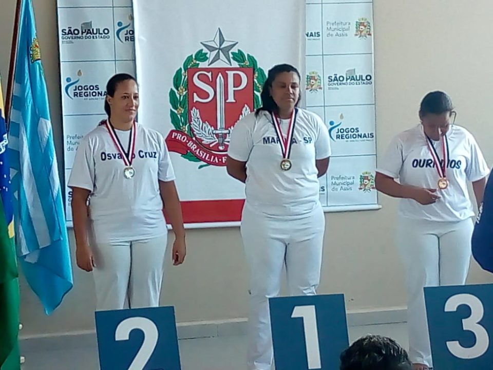 Marília conquista 71 medalhas em três dias dos Jogos Regionais