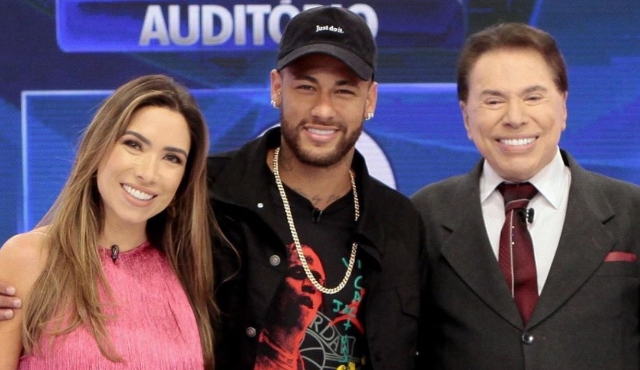 “Beijou a Anitta?”, pergunta Patrícia Abravanel a Neymar