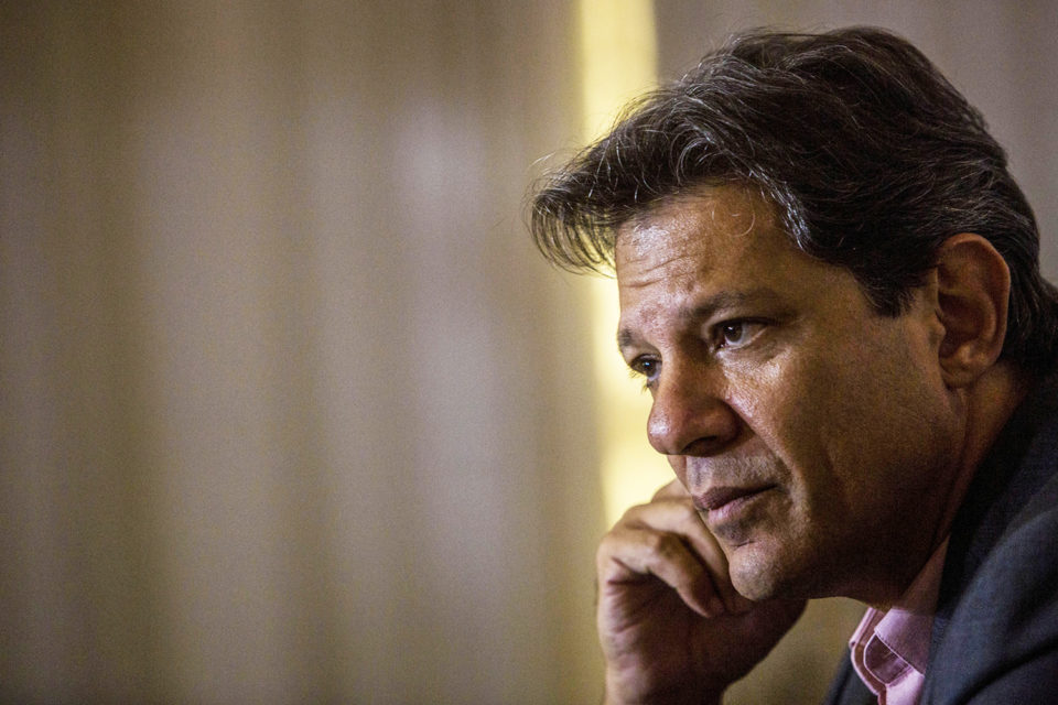 Haddad diz que não vai ser candidato a prefeito de São Paulo em 2020