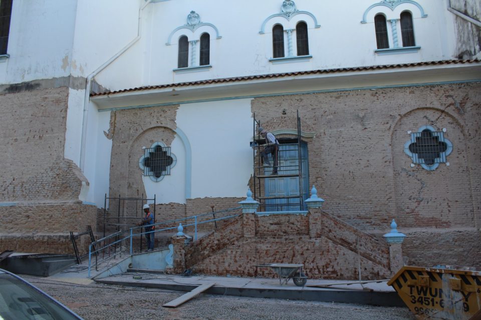 Catedral São Bento de Marília passa por reforma