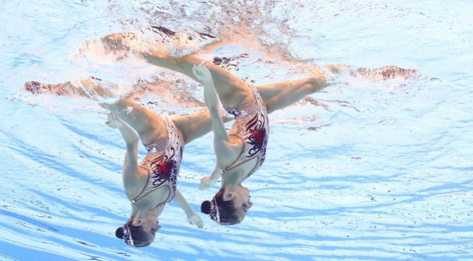 Brasil avança em nono à final da prova combinada do nado artístico