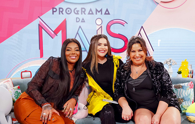 Ludmilla passa trote em Anitta durante ‘Programa da Maisa’