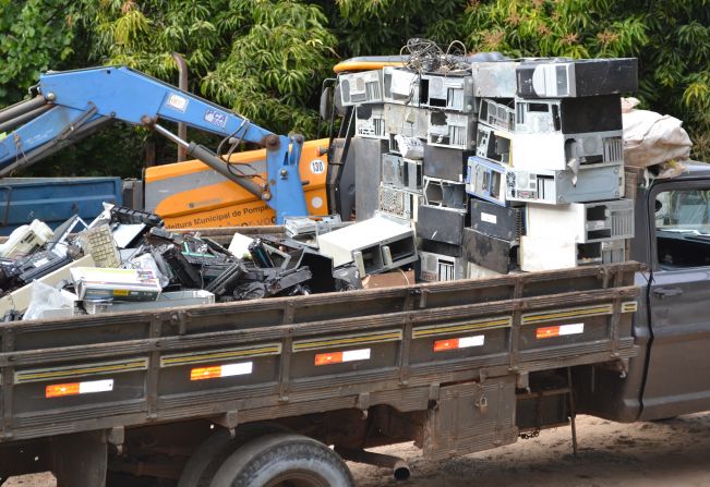 Quase duas toneladas de lixo já foram reciclados em Pompeia este ano