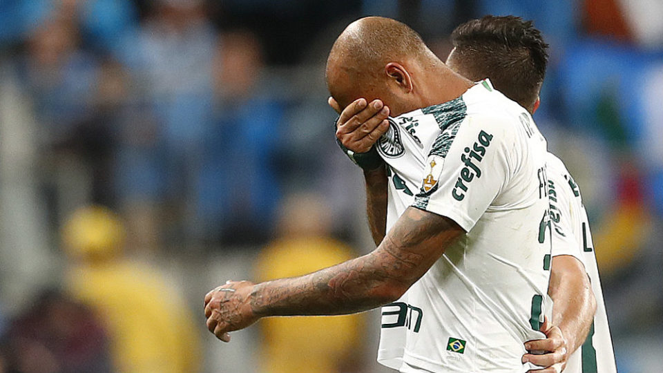 STJD suspende Felipe Melo, do Palmeiras, por 4 jogos por expulsão
