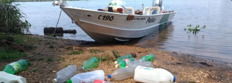 Polícia Ambiental flagra pesca irregular em Cândido Mota