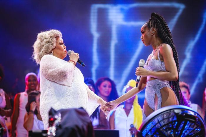 Iza consagra seu status de estrela pop com Alcione no Rock in Rio