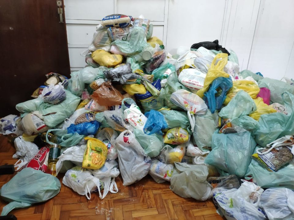 Fundo Social recebe mais de 600 quilos de alimentos da Festa do Peão