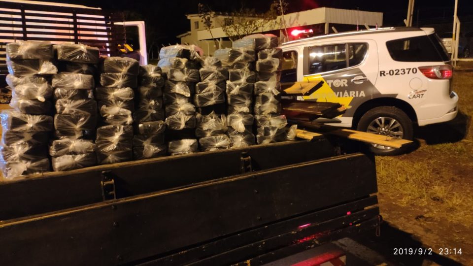 Polícia apreende mais de 80 quilos de cocaína em rodovia