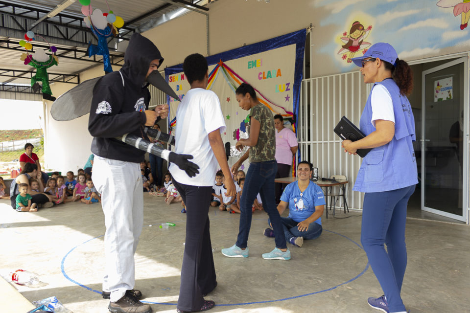 USF Vida Nova Maracá faz ação de combate ao Aedes em Emei